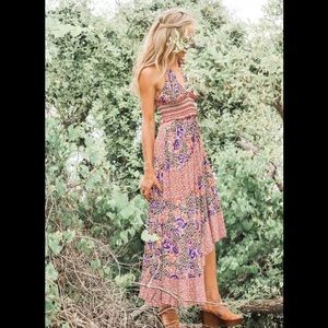 Free people Gabriela boho slip beach sun dress